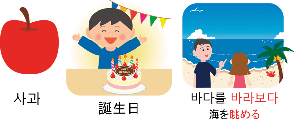 フラッシュ韓国語 初級600 画面イメージ