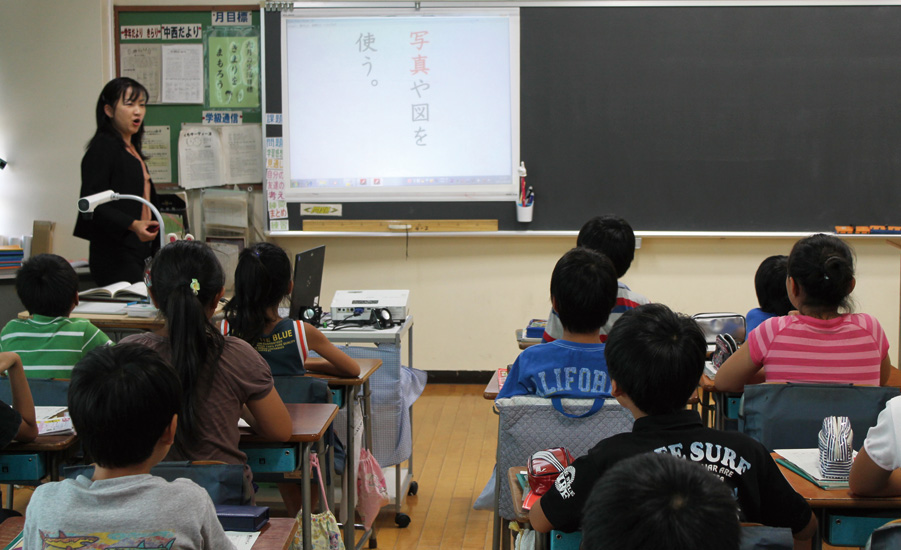 「教科書に対応した」フラッシュ型教材なので、授業の進行に合わせて「毎時」使える！