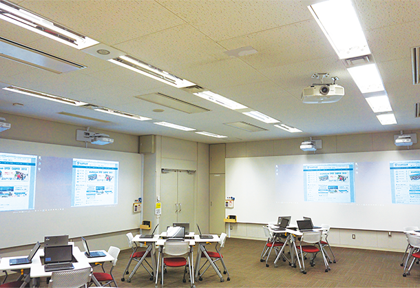 『CaLabo® LX』と無線LAN・VDI環境でスムーズにアクティブ・ラーニング教室