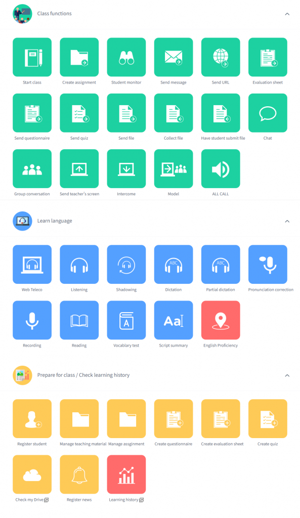 all the class management tools teachers need and an easy-to-use interface